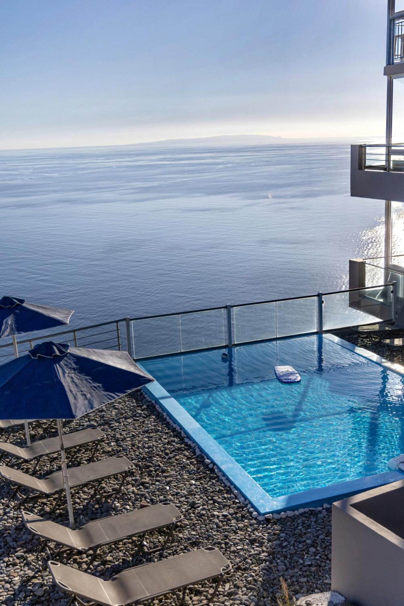 Akrotiri Panorama- Luxury Rental Apartments With Sea View Rodakino Exterior foto