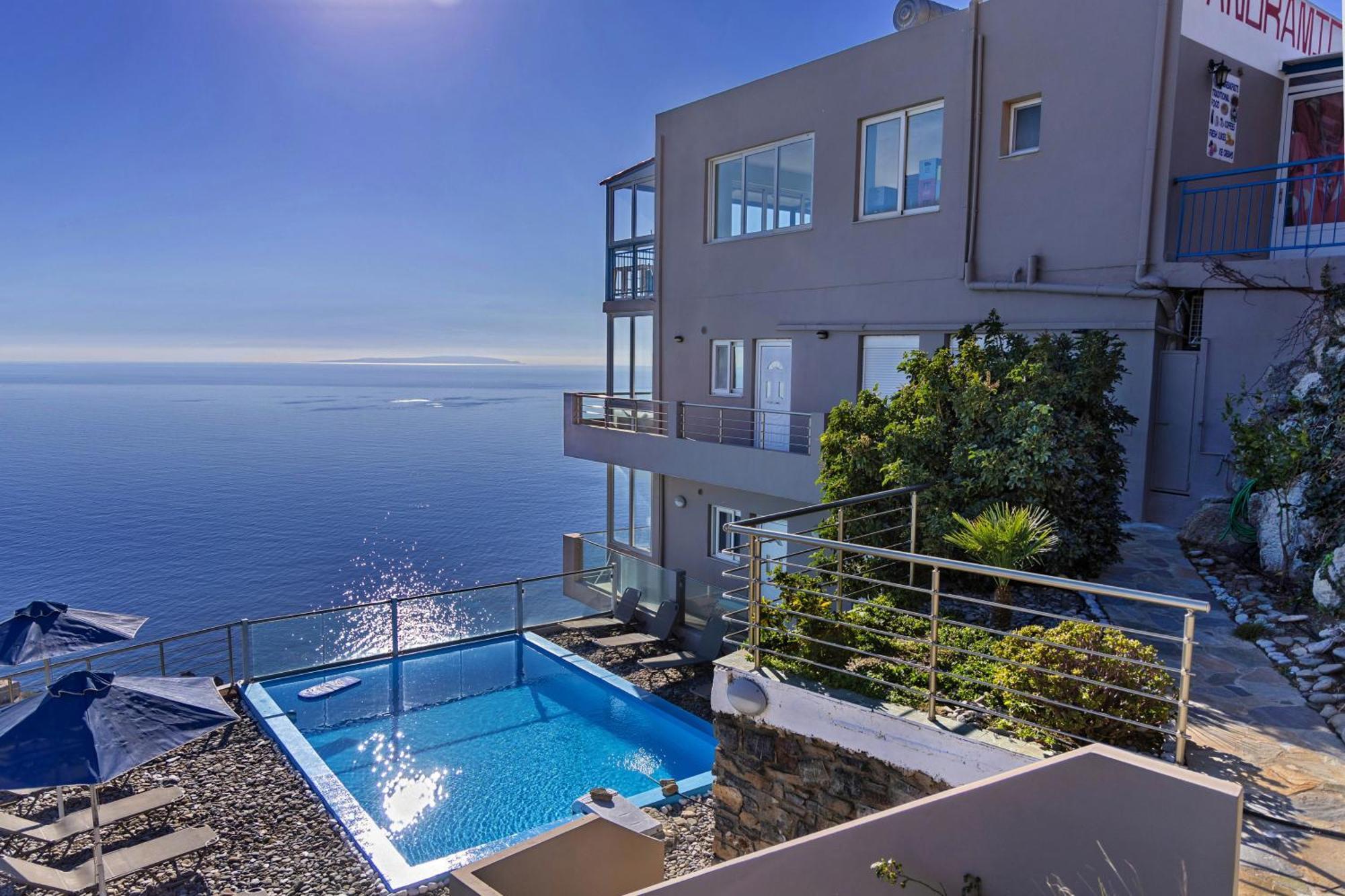 Akrotiri Panorama- Luxury Rental Apartments With Sea View Rodakino Exterior foto