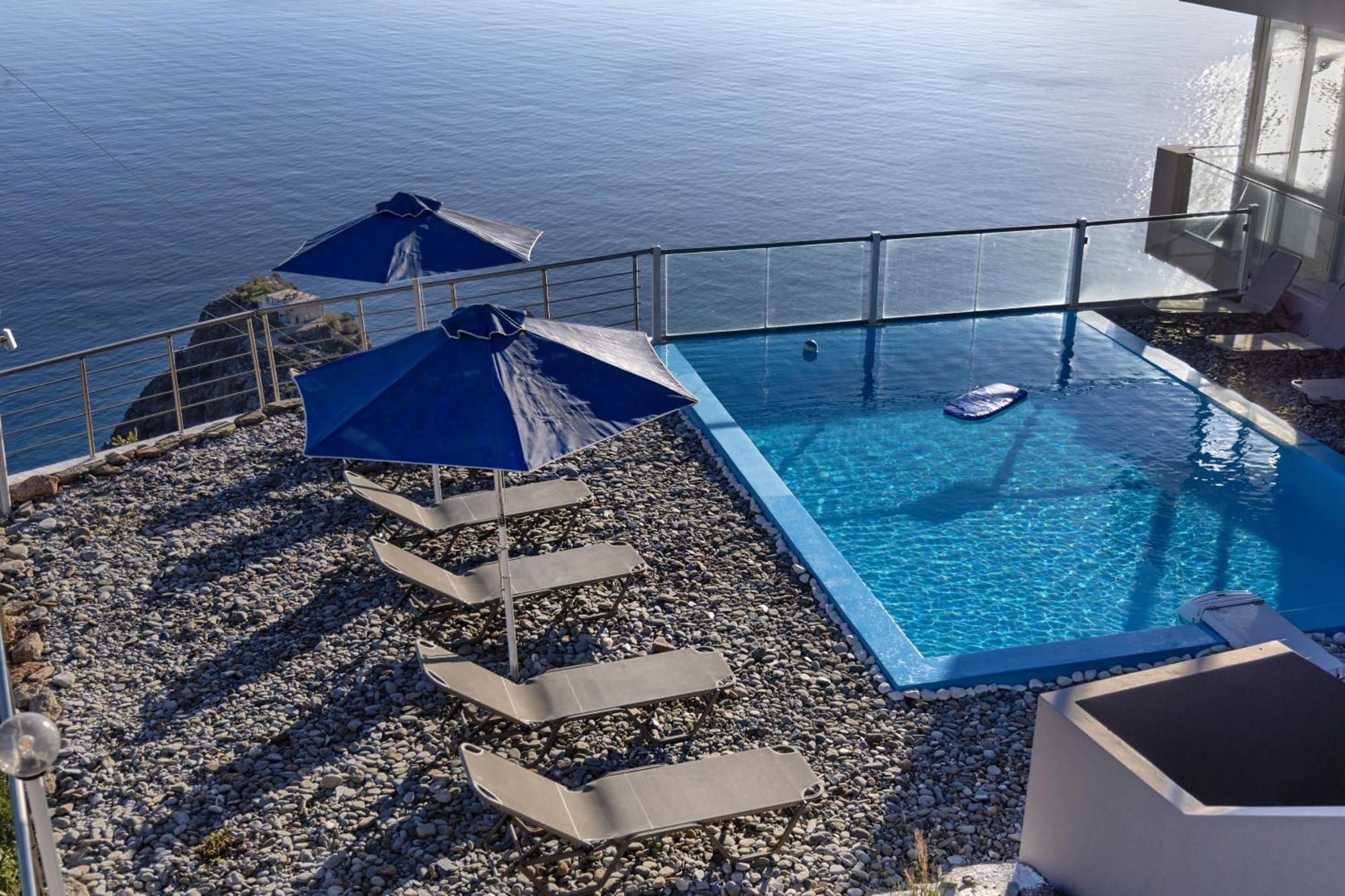Akrotiri Panorama- Luxury Rental Apartments With Sea View Rodakino Exterior foto