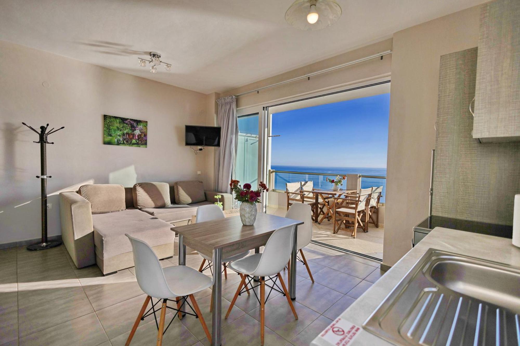 Akrotiri Panorama- Luxury Rental Apartments With Sea View Rodakino Exterior foto